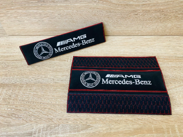 Car Seat Belt Cover for Mercedes AMG -sim